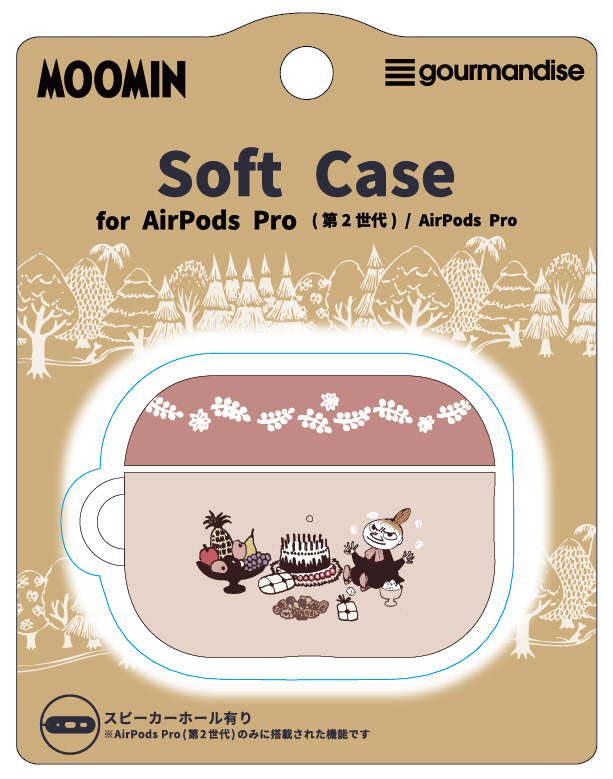 AirPods Pro(第2世代)対応ソフトケース ムーミン リトルミイ MMN-142B｜の通販はソフマップ[sofmap]