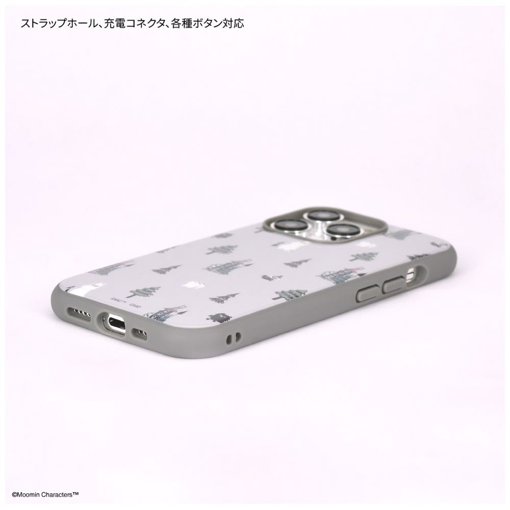 iPhone 15 Pro IIIIfit ムーミン ケース 総柄 MMN-168C｜の通販