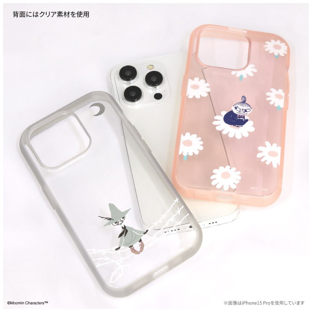 iPhone 15/14 IIIIfit CLEAR ムーミン ケース ムーミン MMN-172A｜の