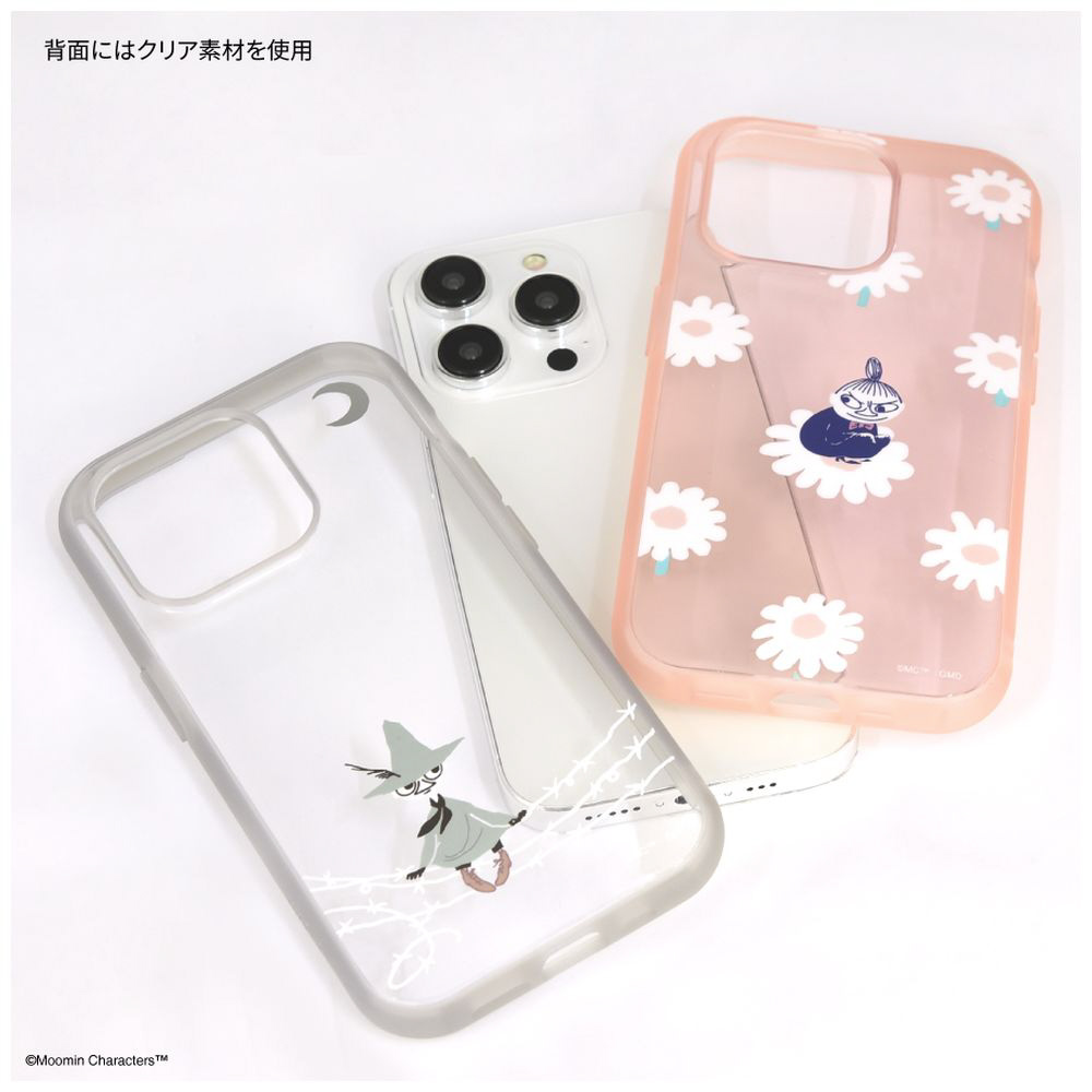 iPhone 15 Pro IIIIfit CLEAR ムーミン ケース スナフキン MMN-173C