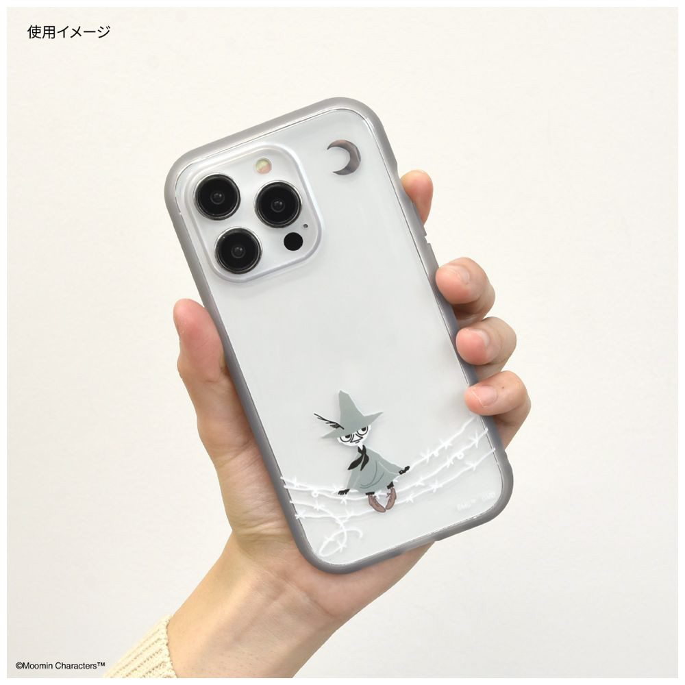 iPhone 15 Pro IIIIfit CLEAR ムーミン ケース スナフキン MMN-173C