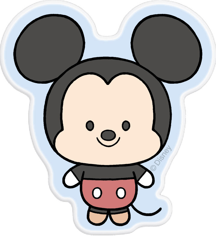 ダイカットクリアPOCOPOCO ディズニーキャラクター ミッキーマウス DNG 