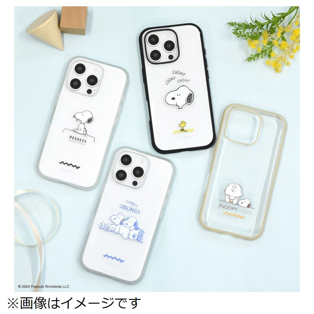 iPhone 16 Pro（6.3インチ） IIIIfit Clear ケース ピーナッツ