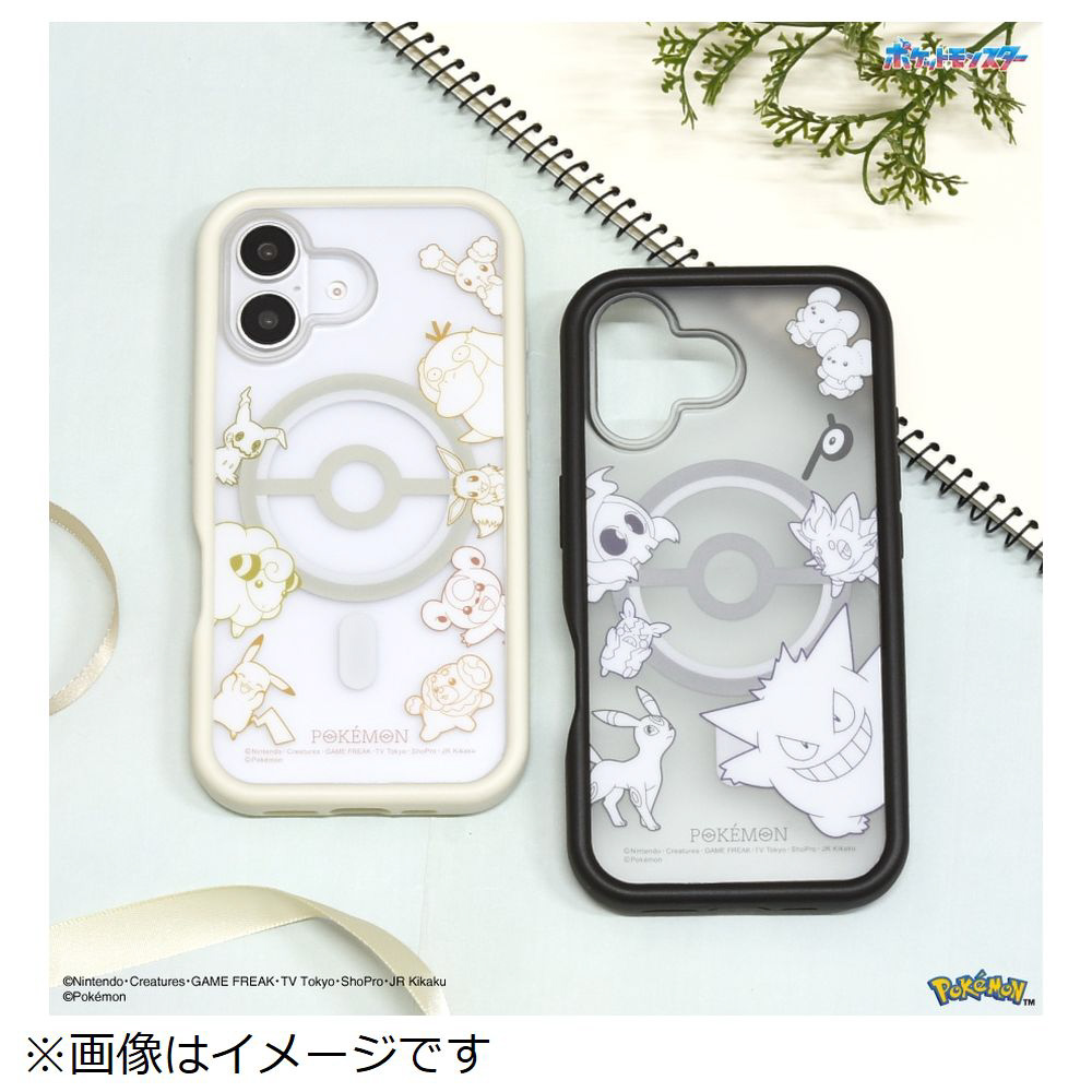 iPhone 16（6.1インチ） プランプフレームケース MagSafe ポケモン