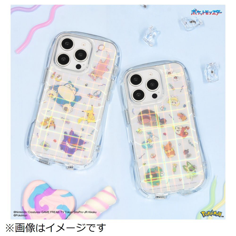 iPhone 16 Pro（6.3インチ） クリスタルクリアケース ポケモン