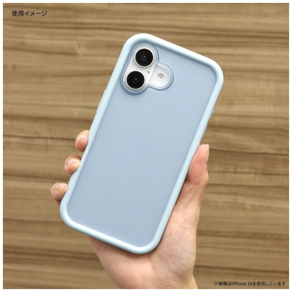 iPhone 16 Pro（6.3インチ） プランプフレームケース アイボリー GMD