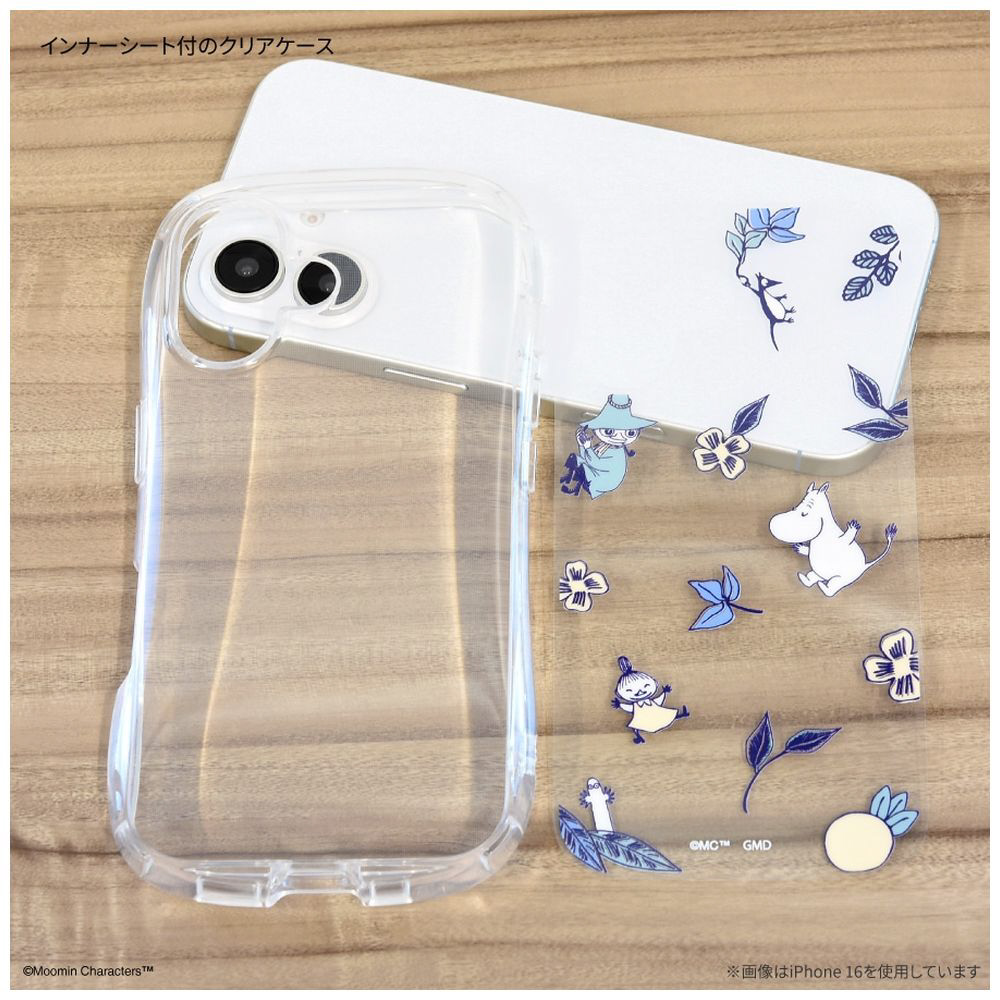 【正規品直輸入】 16 iPhone Pro（6.3インチ）クリスタルクリアケース B ムーミン iPhoneアクセサリー