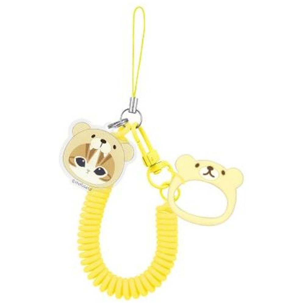 mofusand マルチコイルストラップ くまにゃん MOFU-72D｜の通販