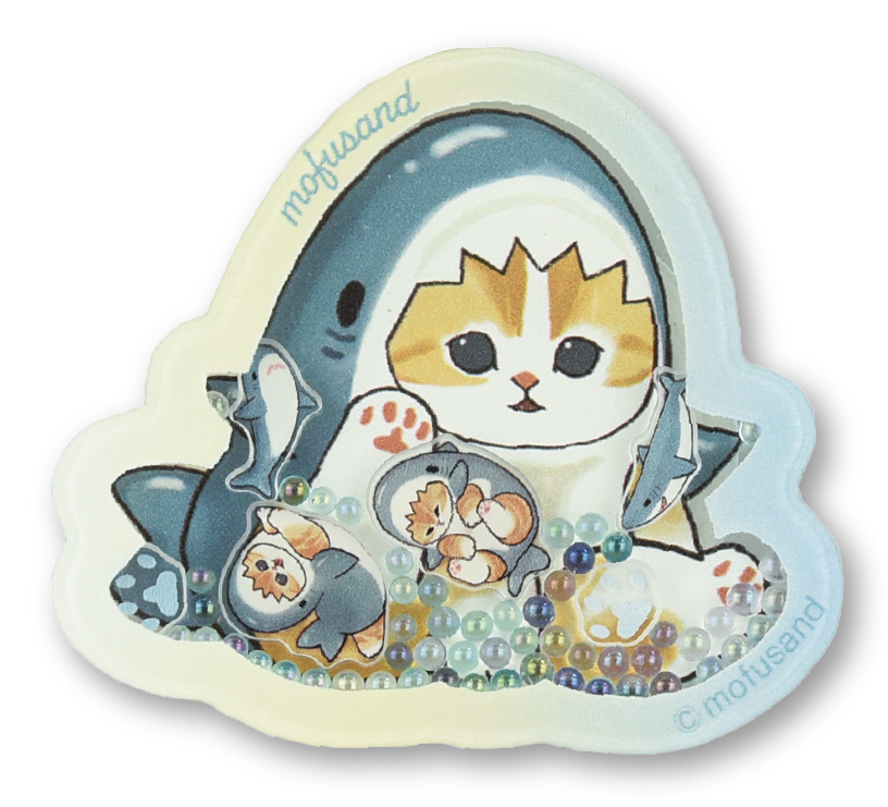 シャカシャカPOCOPOCO mofusand サメにゃん MOFU-82A｜の通販は