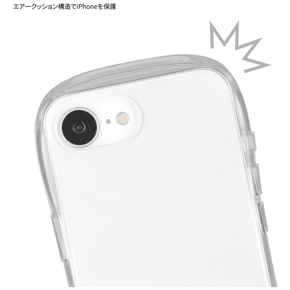 iPhone17e/16e 対応 クリスタルクリアケース スモーク GMD-31SK｜の