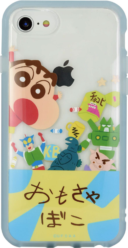 クレヨンしんちゃん　IIII fit Clear　iPhoneSE（第3世代/第2世代）/8/7/6s/6対応ケース　おもちゃ箱