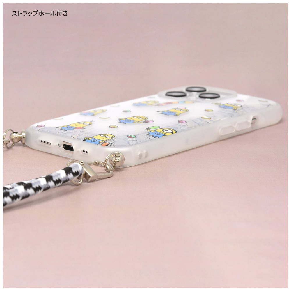 iPhone 15 Pro IIIIfit Loop ミニオンズ ボブ＆ティム MINI-462A｜の