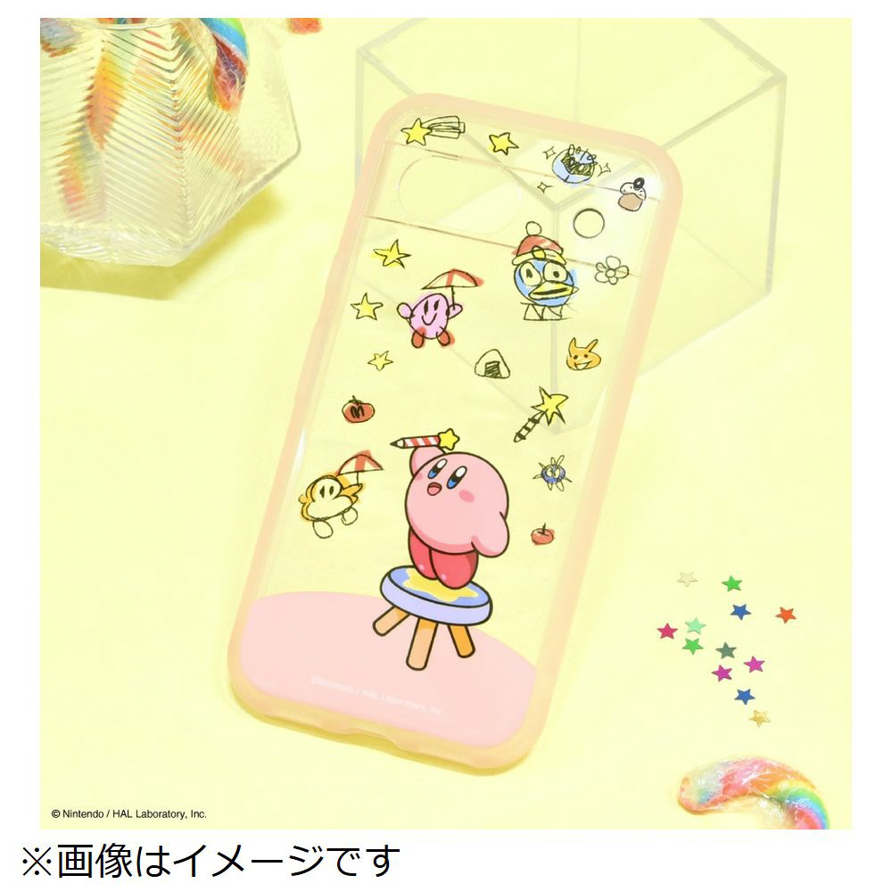 かーびぃ 星のカービィ IIIIfit Clear Google Pixel 8a 対応 ケース らくがき