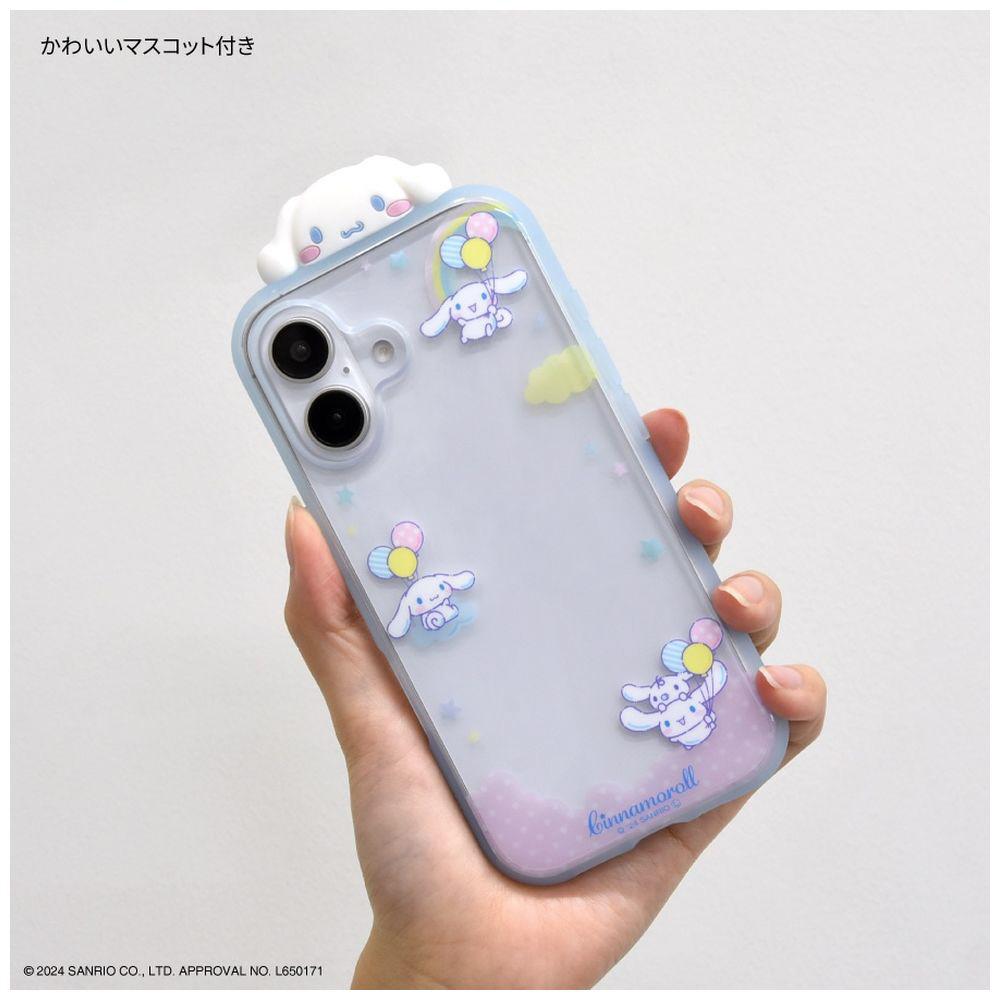 iPhone 16（6.1インチ） IIIIfitケース フレーム サンリオ