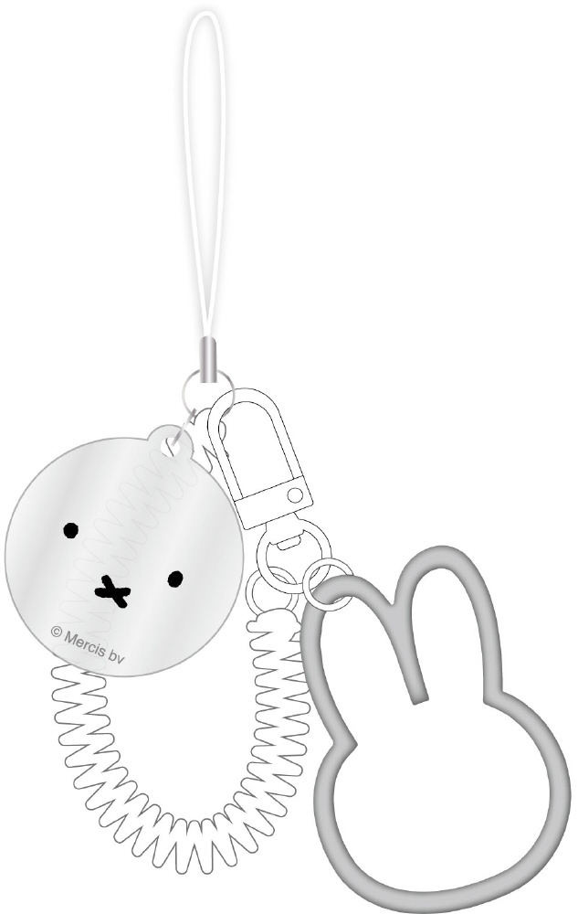 マルチコイルストラップ ミッフィー フェイス MF-596B｜の通販は