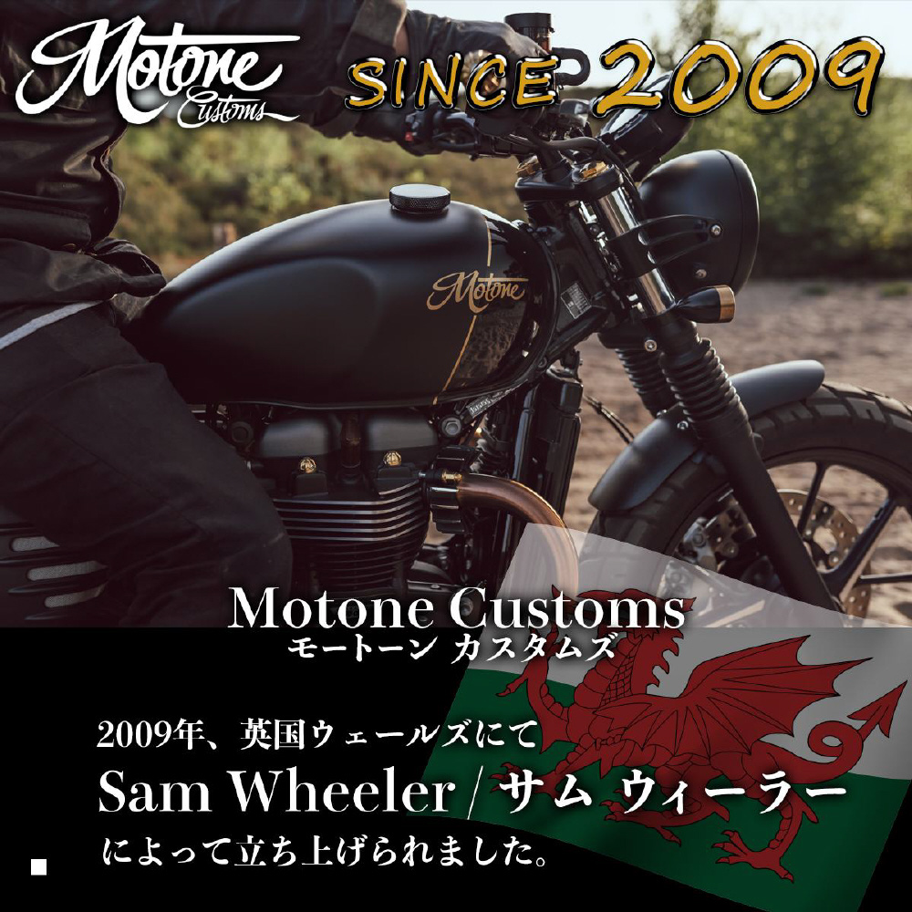 リアウインカーステー TRILINE リアショックマウント M8/M10用