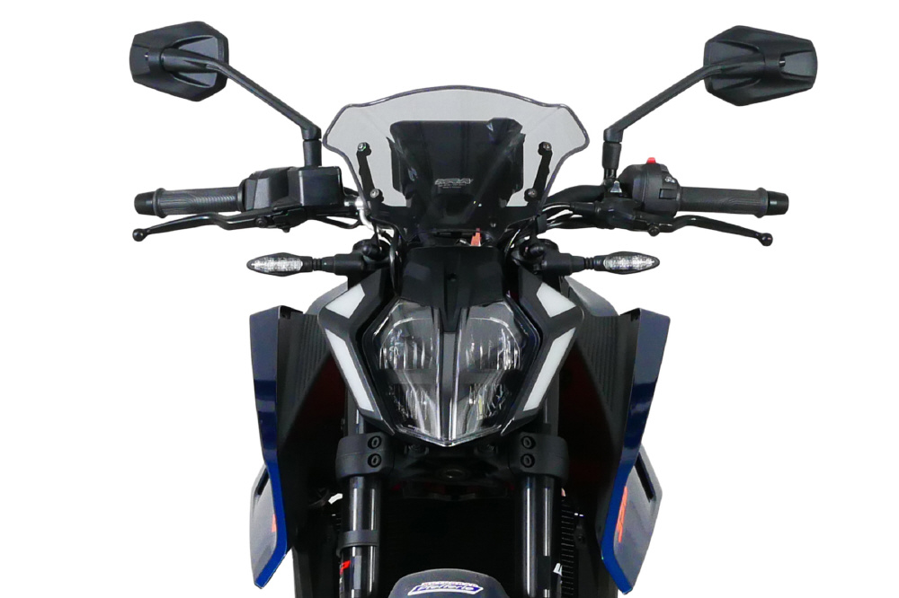 ︎^_^ RC390 250 200 125用ダークスモークスクリーン KTM RC390 250 200 125用ダークスモークウィンドスクリーン