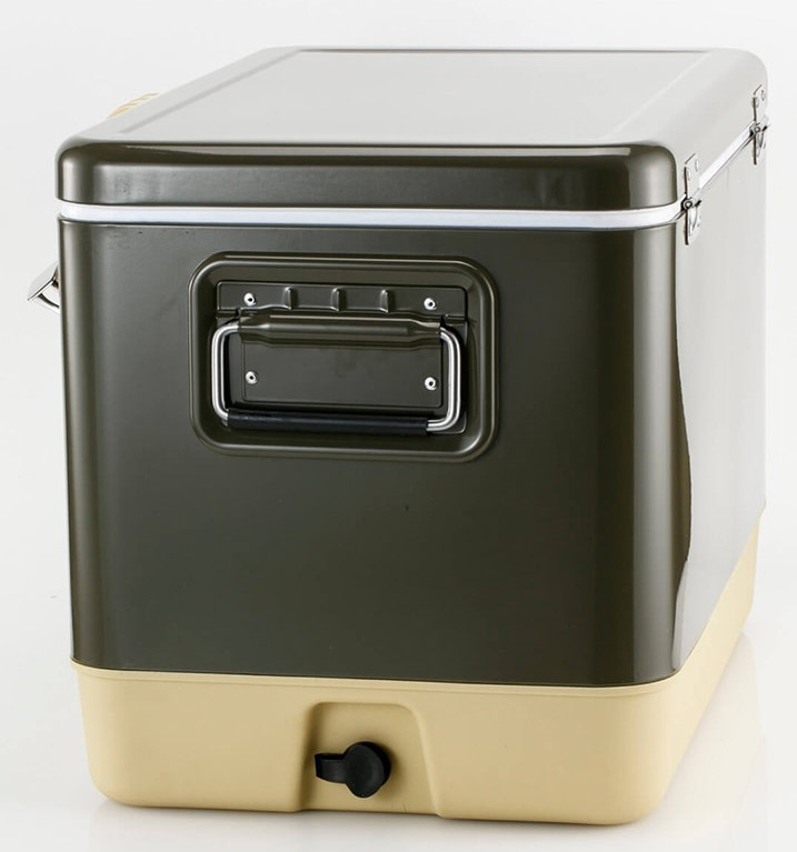 チャムススチールクーラーボックス54L CHUMS Steel Cooler Box 54L