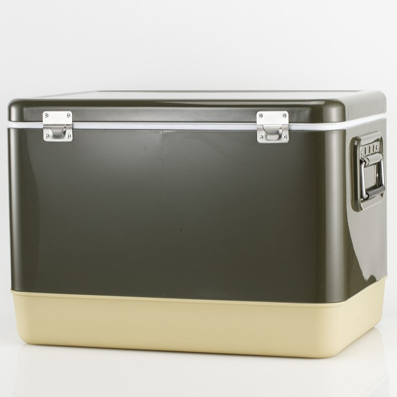 チャムススチールクーラーボックス54L CHUMS Steel Cooler Box 54L