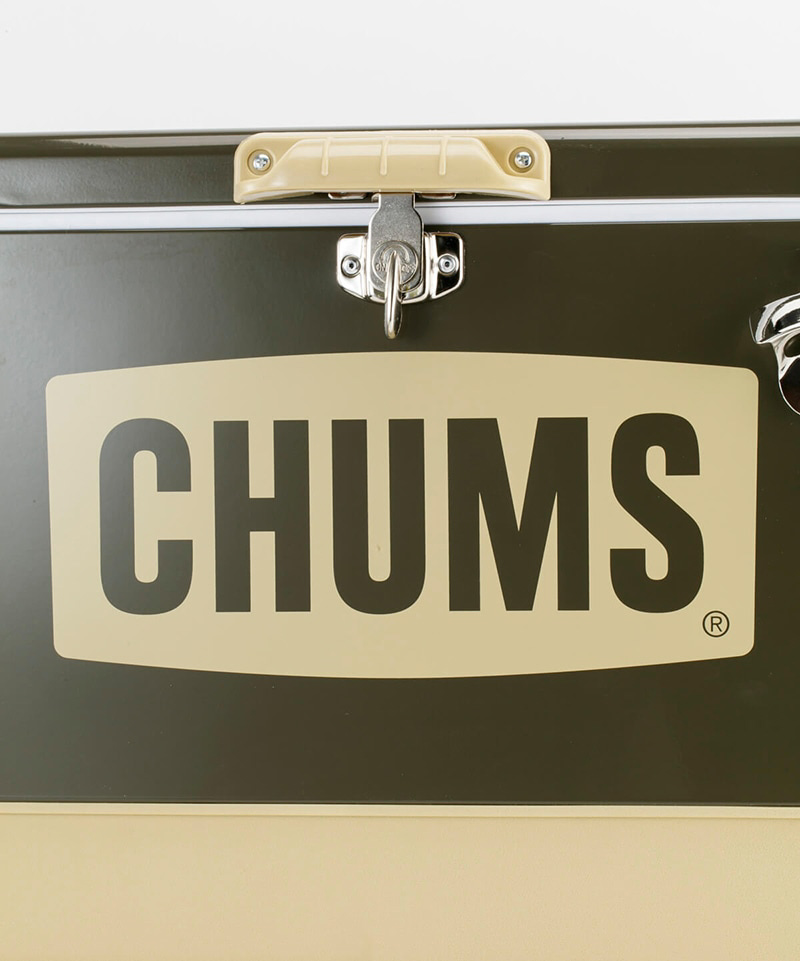 チャムススチールクーラーボックス54L CHUMS Steel Cooler Box 54L