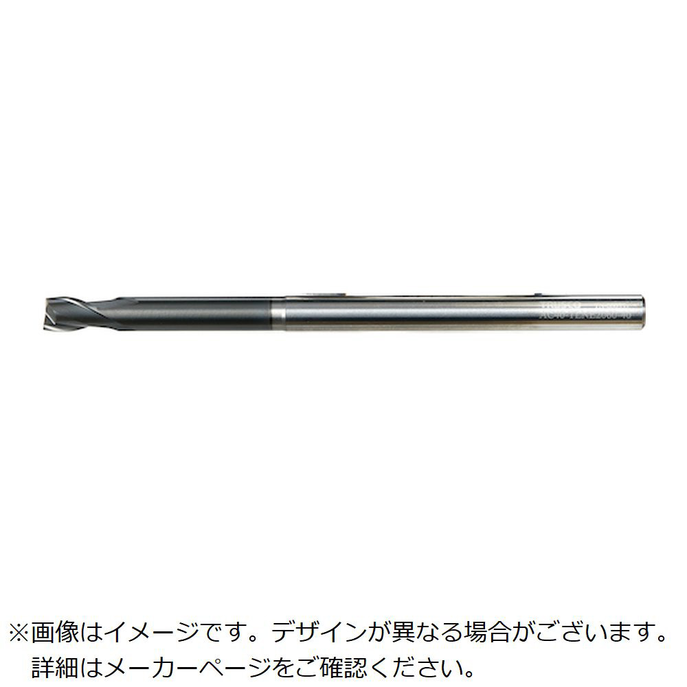 TRUSCO エンドミル 超硬ロングネックスクエアエンドミル2枚刃Φ2．5X16