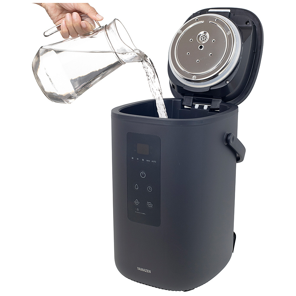 スチーム式加湿器 グレー EKS-V3-H ［スチーム式］｜の通販は