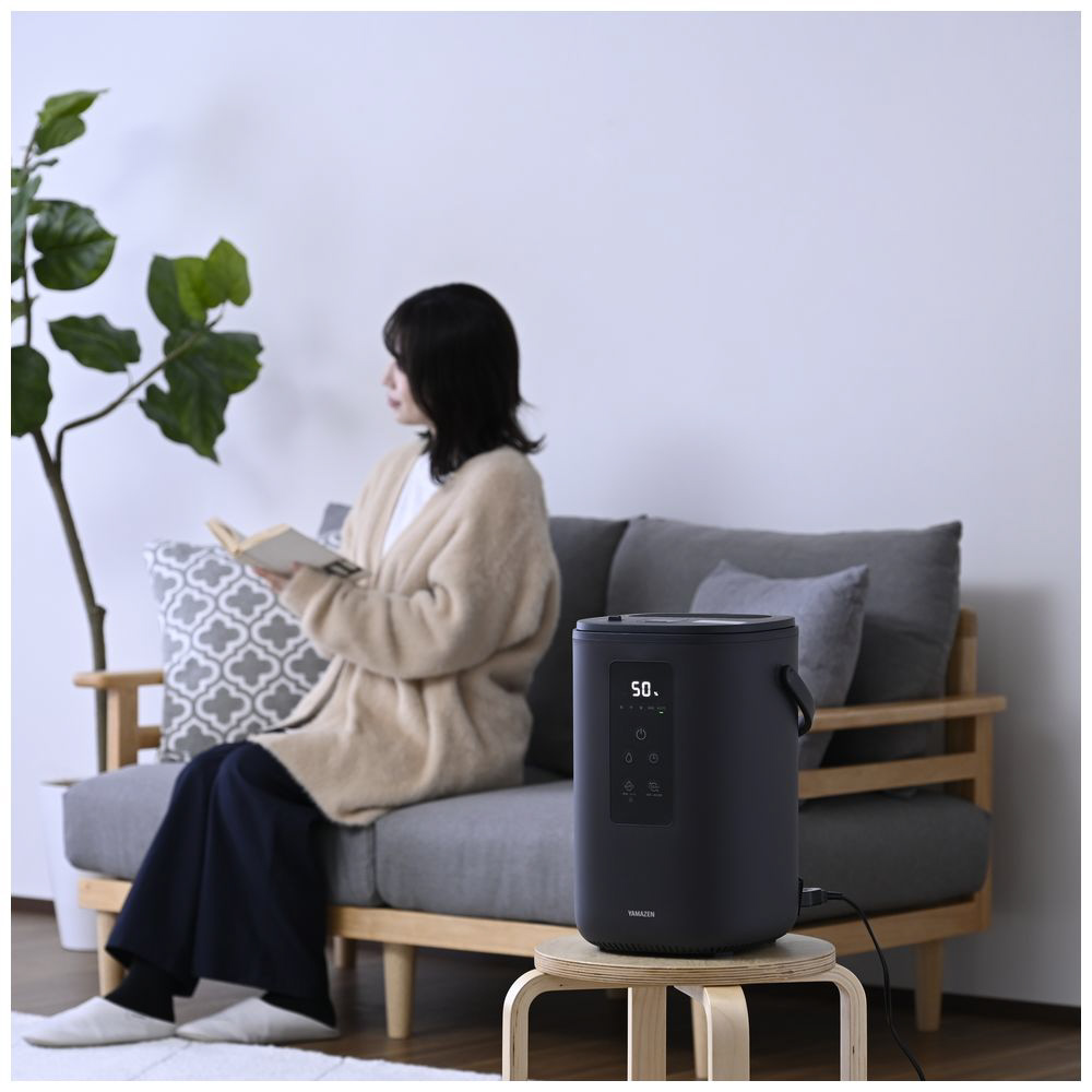 スチーム式加湿器 グレー EKS-V3-H ［スチーム式］｜の通販は