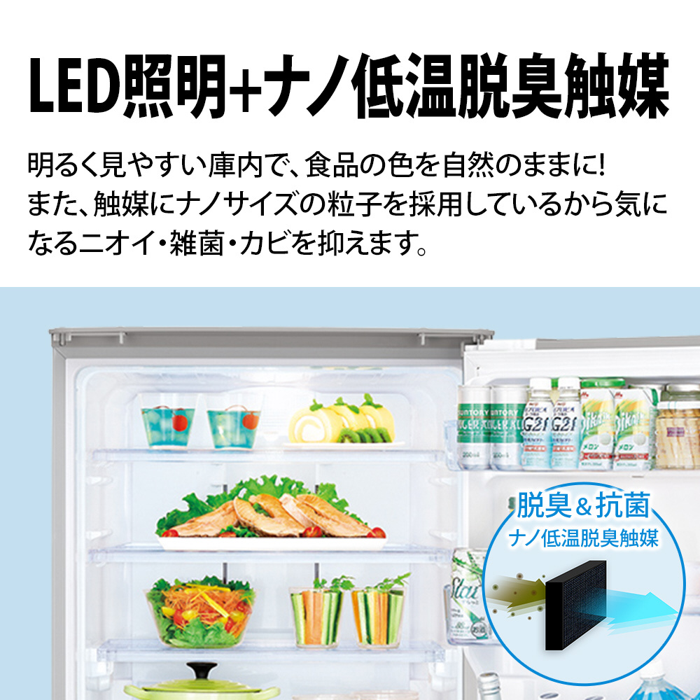 最新2021年製！つけかえドア対応！SHARP 家電セットSJ-D15H-W