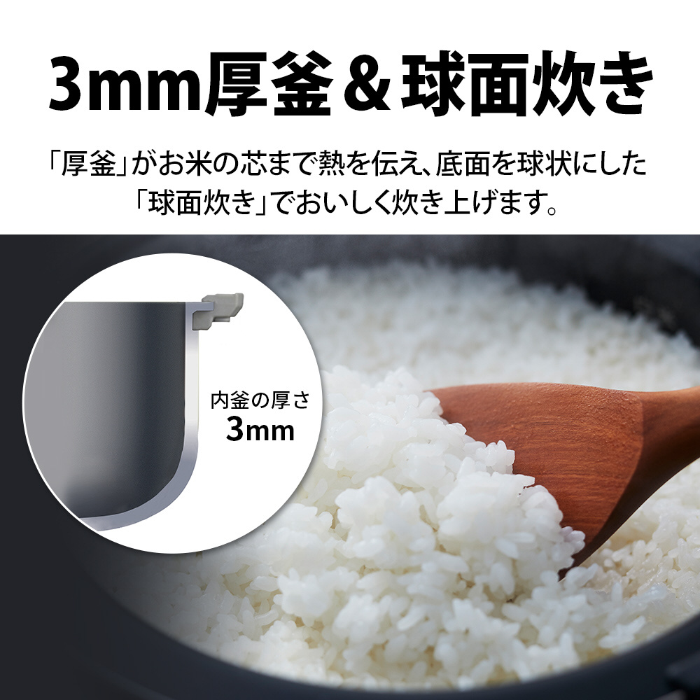 展示品〕 ジャー炊飯器 ホワイト系 KS-CF05E-W ［3合 /マイコン］｜の