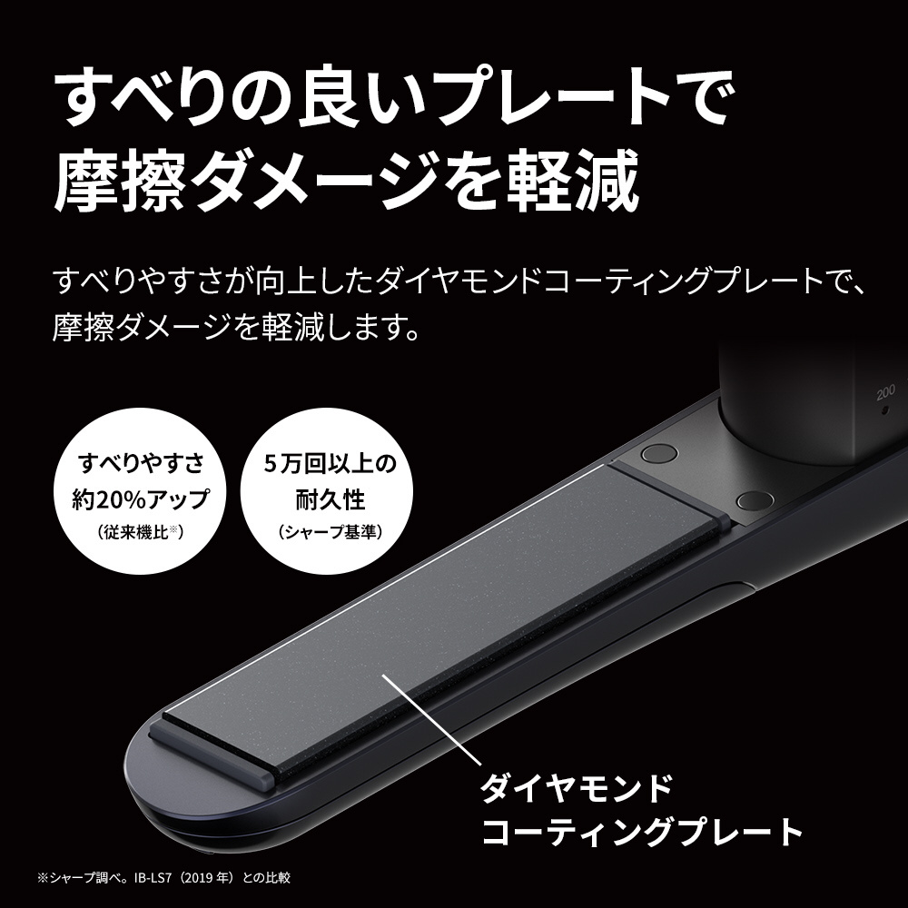 プラズマクラスターストレートアイロン Plasmacluster Beauty