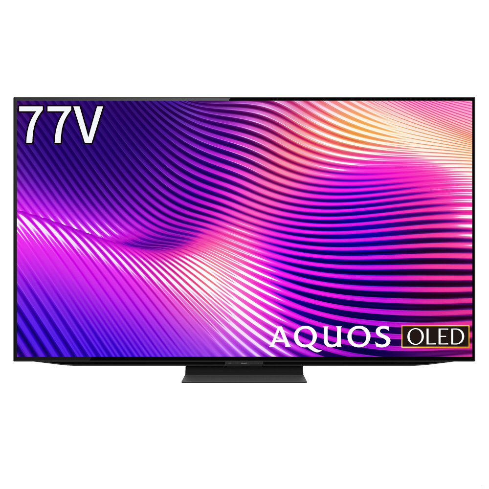 有機ELテレビ AQUOS 4T-77S9A ［77V型 /Bluetooth対応 /4K対応 /BS・CS