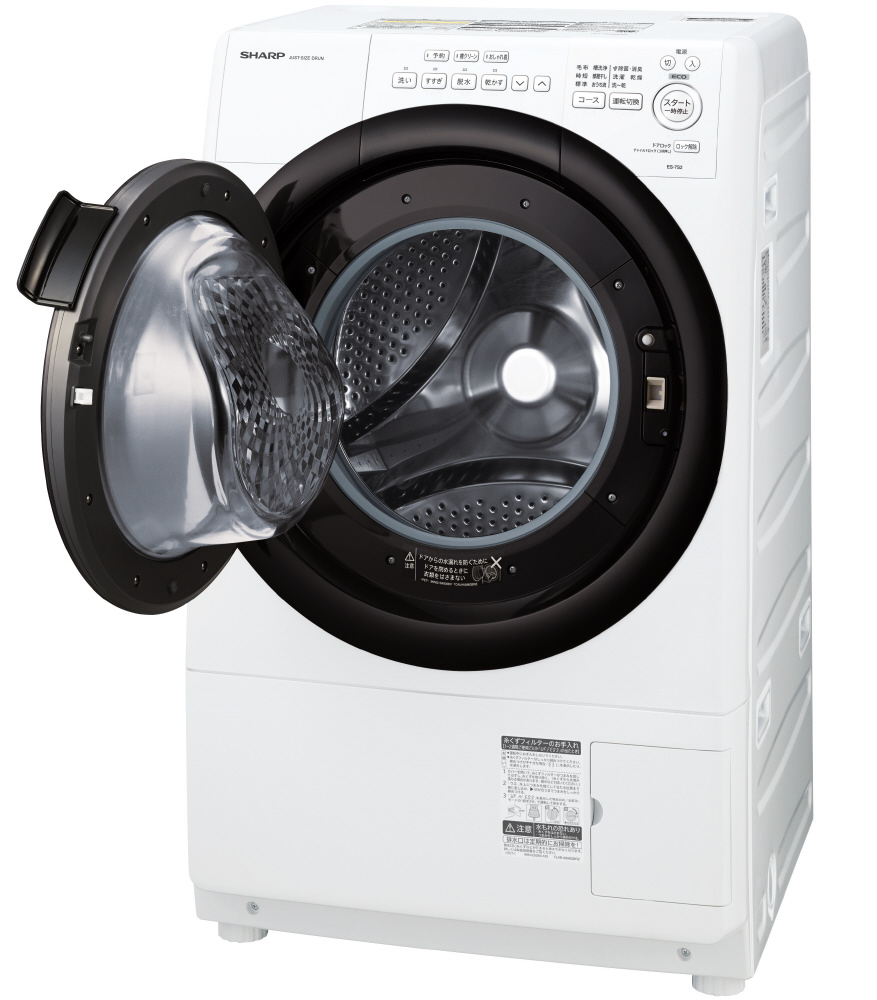 ドラム式洗濯乾燥機 ES-7S2-WL ［洗濯7.0kg /乾燥3.5kg /ヒーター乾燥
