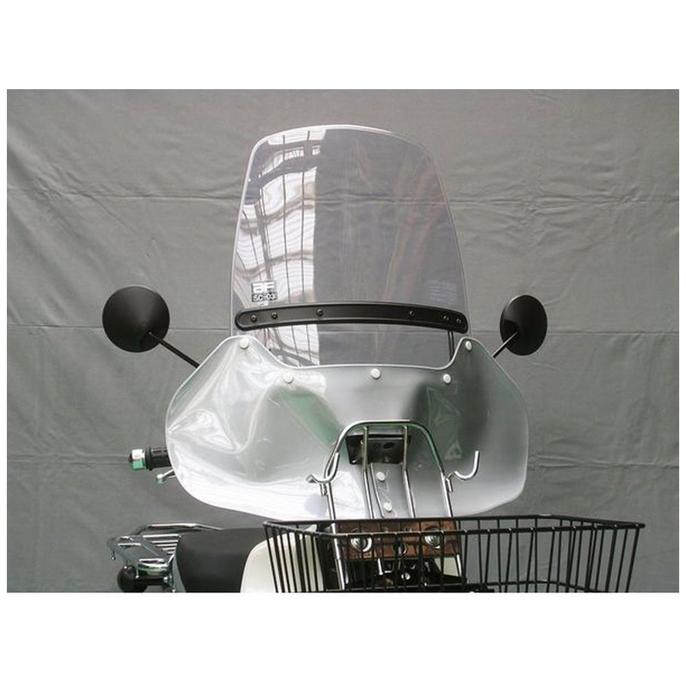 Sc 03 P ウインドシールド スーパーカブ110 走行中の風対策に の通販はソフマップ Sofmap