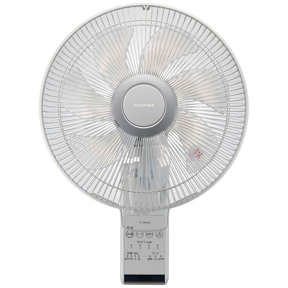 TOSHIBA 扇風機　壁掛け扇/30cm TF-30RK26 ライトグレー 壁掛扇 ライトグレー TF-30RK26(H) ［リモコン付き］｜の通販は