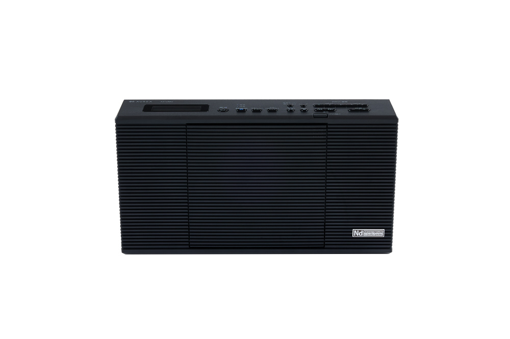 CDラジオ AUREX ブラック AX-CR80(K) ［ワイドFM対応 /Bluetooth対応