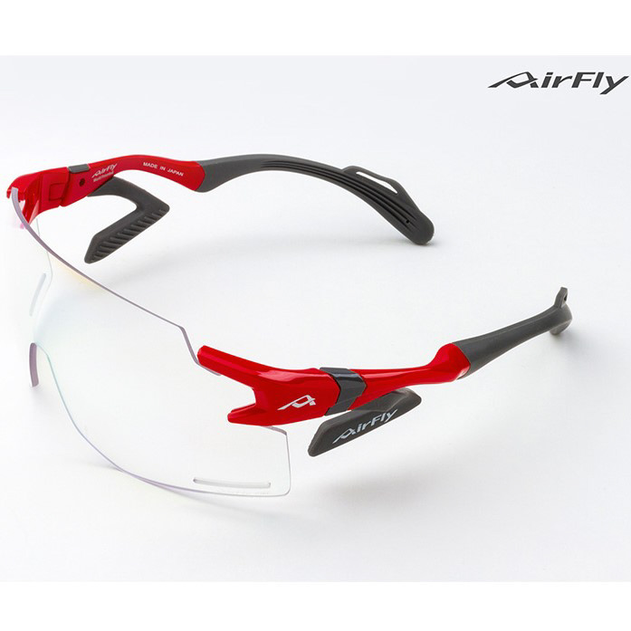 ノーズパッドレス】AirFly エアフライ AF-301 C-6BK（レッド