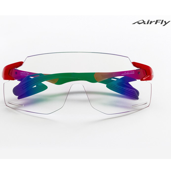 ノーズパッドレス】AirFly エアフライ AF-301 C-6BK（レッド