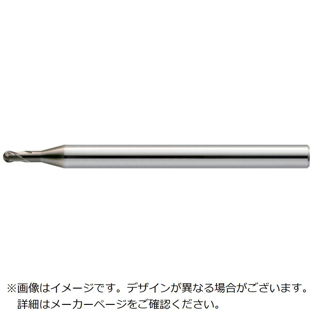 ユニオンツール　HMGコート2枚刃高硬度材加工用ロングネックボール　R1．5×有効長6×刃長2．4×シャンク径6 HGLB2030-060