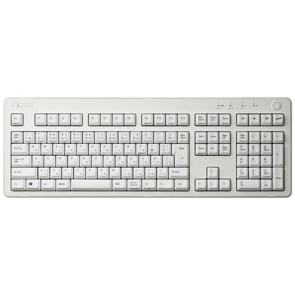 キーボード REALFORCE R3 45g荷重(Android/iPadOS/iOS/Mac/Windows) スーパーホワイト R3HA21 ［有線 ・ワイヤレス /Bluetooth・USB］｜の通販はソフマップ[sofmap]