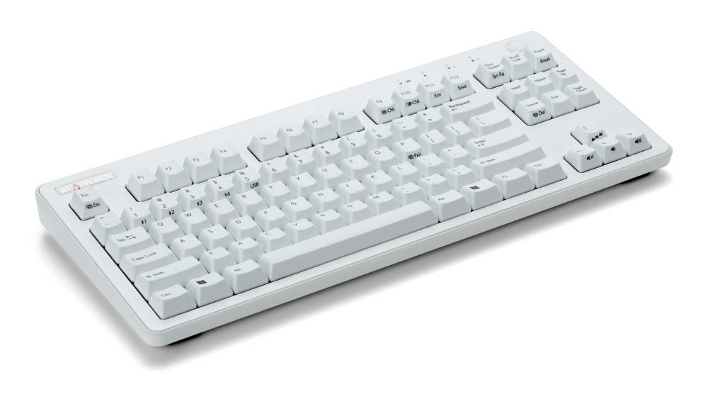 送料込★匿名配送 東プレREAQLFORCE R3HD21 テンキーレス45g キーボード REALFORCE R3 US 45g荷重(Windows) スーパーホワイト