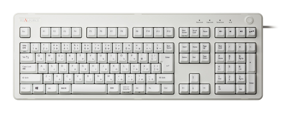REALFORCE R3 キーボード R3UA21 ヨドバシ.com - 東プレ Topre REALFORCE R3 キーボード 有線 フル 45g