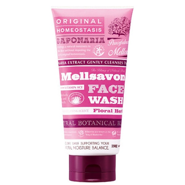 Mellsavon（メルサボン）フローラルハーブ フェイスウォッシュ（130g 