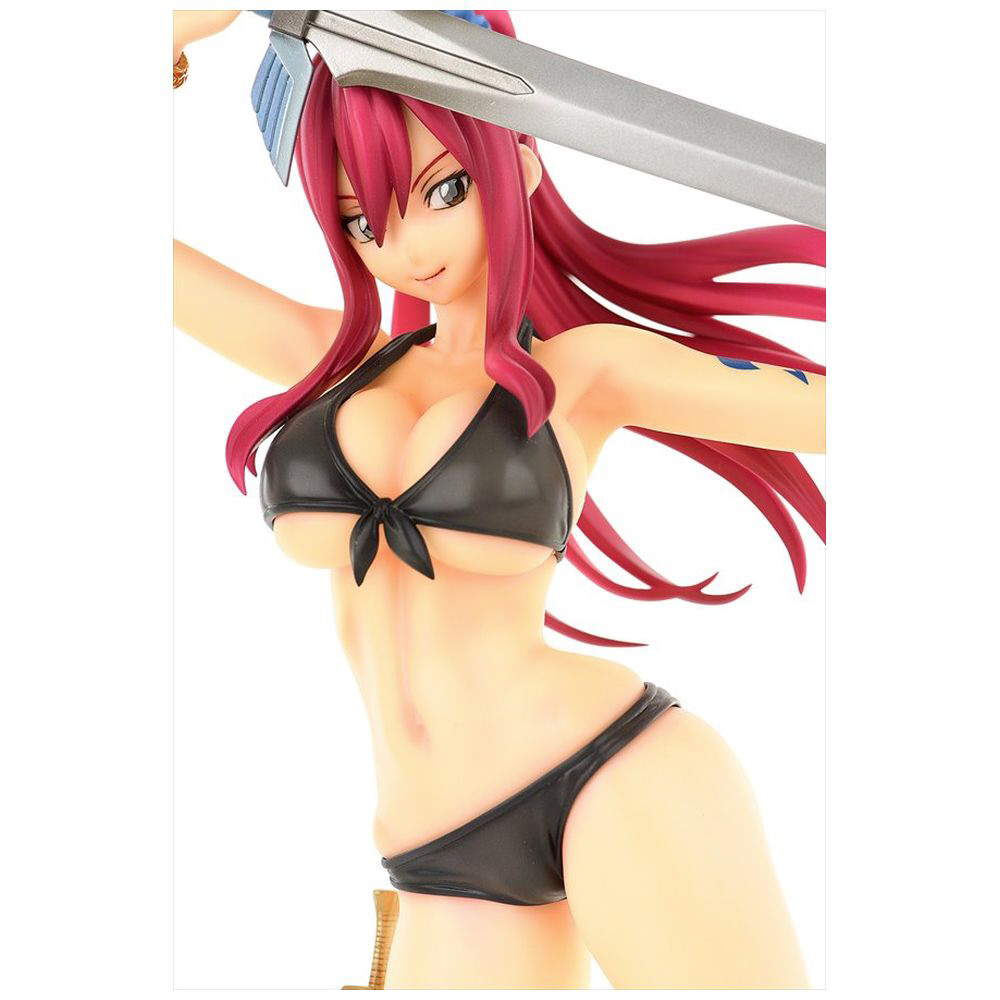 買取】塗装済み完成品 1/6 FAIRY TAIL（フェアリーテイル） エルザ・スカーレット・水着Gravure_Style |オルカトイズの買取価格｜ラクウル