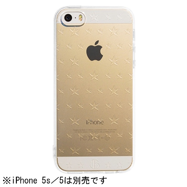 iPhone 5s／5用 Highend Berry ダブルサイズスター ソフトTPU