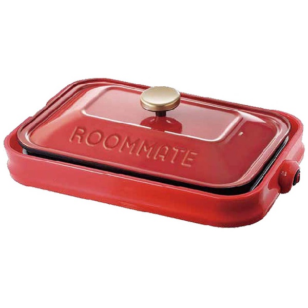 ホットプレート 「ROOMMATE」（プレート3枚）　EB-RM8600H-RD レッド