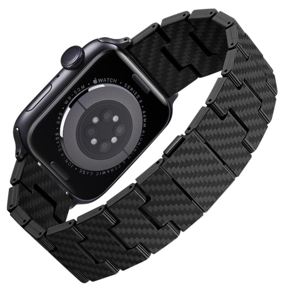 Apple watch用 カーボンファイバーウォッチバンド [38/40/41mm & 40/42