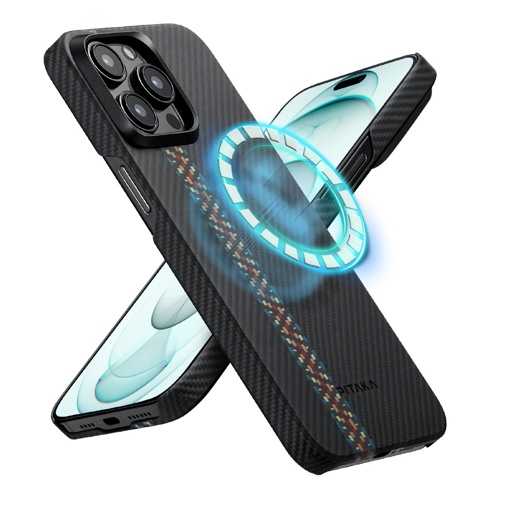 新作人気 iPhone for 4 Case MagEZ 15 アラミド繊維 Pro（6.1インチ） iPhoneアクセサリー