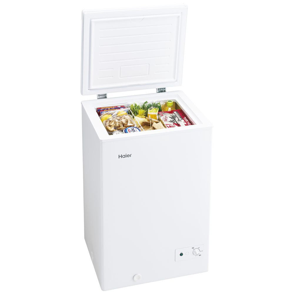冷凍庫100L 冷蔵冷凍切替え式 W/60L JF-WNC100A-W ［1ドア /上開き