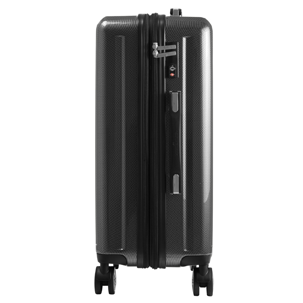 ファスナータイプスーツケース 46L(55L) ネイビー 5102-55-NV ［TSA