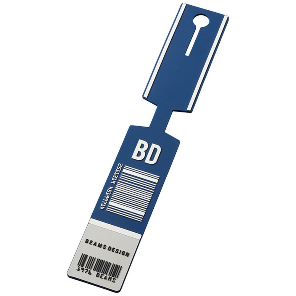 BEAMS DESIGN ラゲッジタグ(バーコード) ネイビー GW-BD51-006 BEAMS DESIGN ラゲッジタグ(バーコード) ネイビー GW-BD51-006